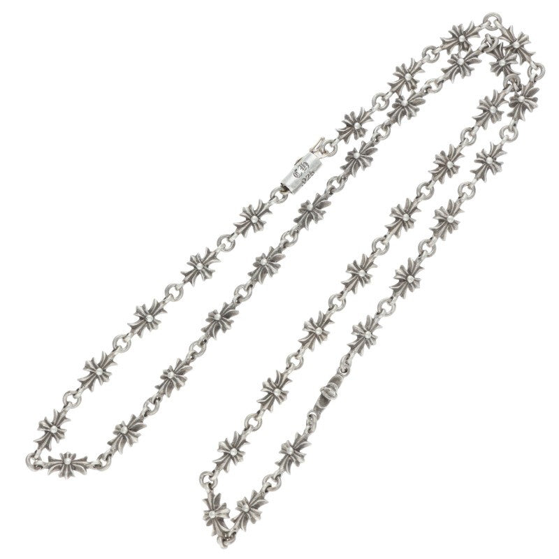 Chrome Hearts TINY E CH PLS Silver Necklace Size 20 Inch
