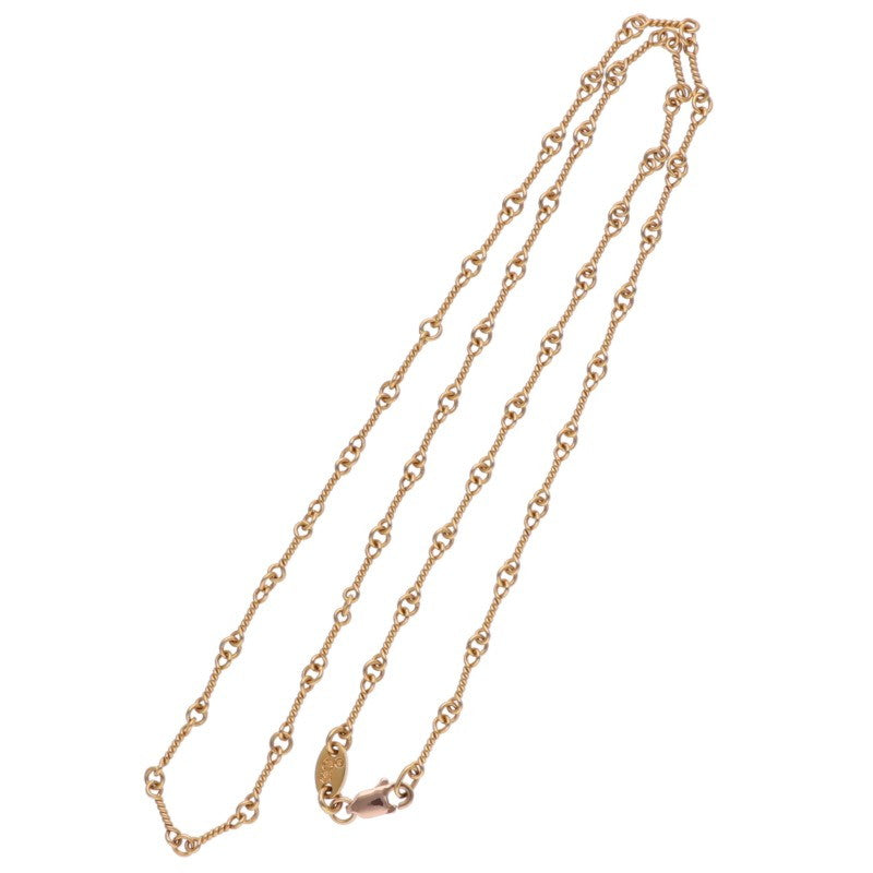 Chrome Hearts 22K Twist Chain Gold Necklace Size 18 Inch