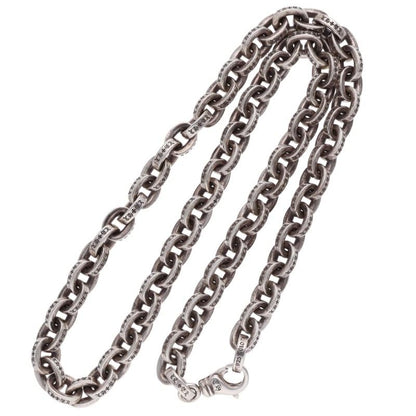Chrome Hearts Large Paper Chain Silver Necklace Size 20 Inch