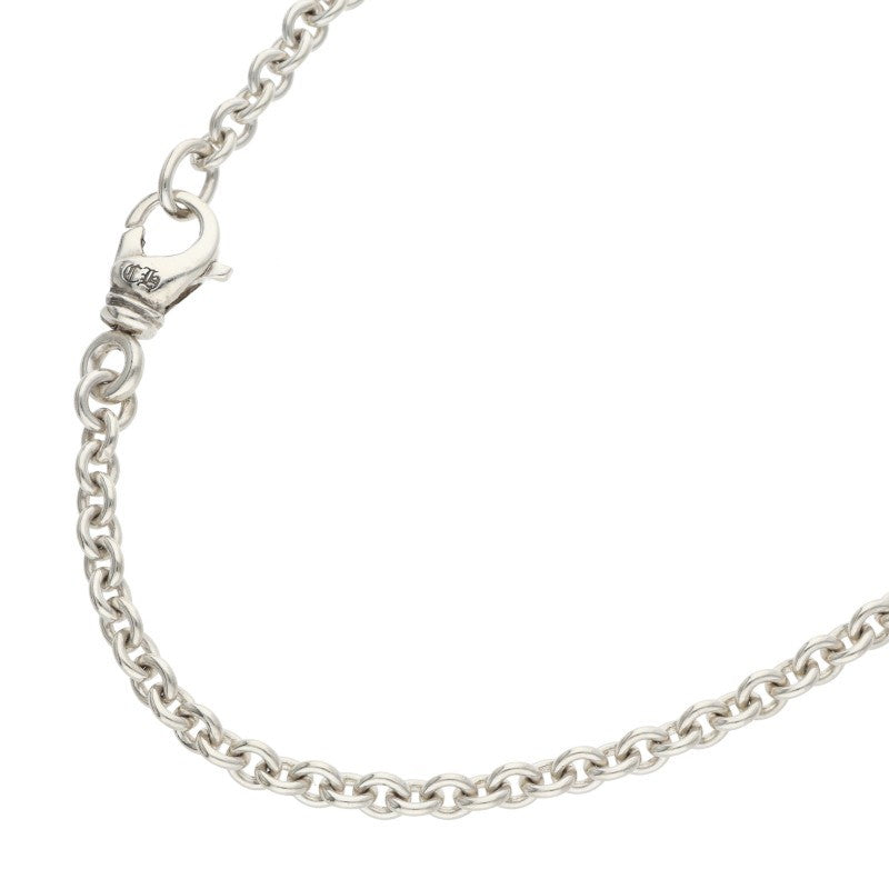 Chrome Hearts NE Chain Sterling Silver Necklace Size 18 Inch