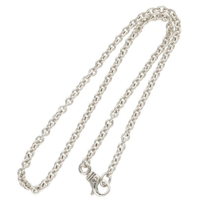 Chrome Hearts NE Chain Sterling Silver Necklace Size 18 Inch
