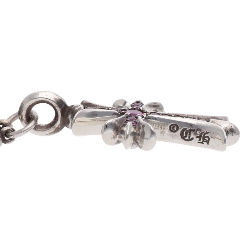 Chrome Hearts TNY E20 CRS F Pave Pink Sapphire Necklace