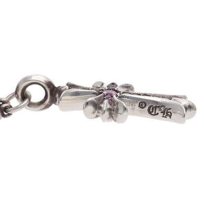 Chrome Hearts TNY E20 CRS F Pave Pink Sapphire Necklace