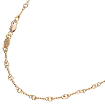 Chrome Hearts 22K Twist Chain Gold Necklace Size 20 Inch