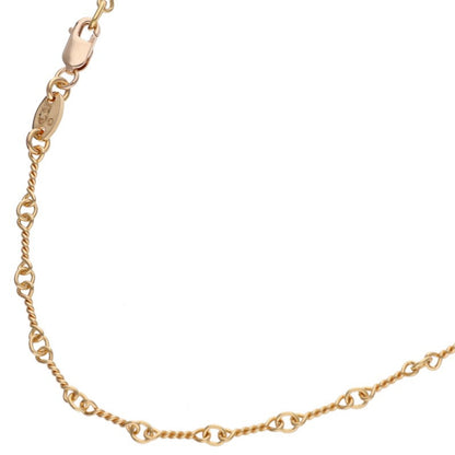 Chrome Hearts 22K Twist Chain Gold Necklace Size 20 Inch
