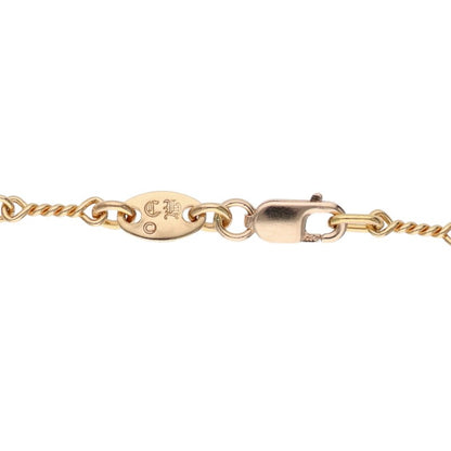 Chrome Hearts 22K Twist Chain Gold Necklace Size 20 Inch