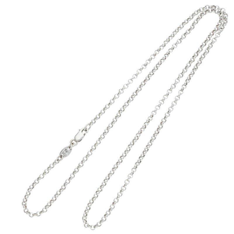 Chrome Hearts Roll Chain Silver 925 Necklace Size 20 Inch