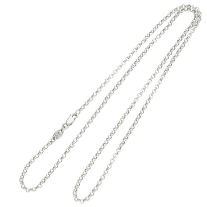 Chrome Hearts Roll Chain Silver 925 Necklace Size 20 Inch