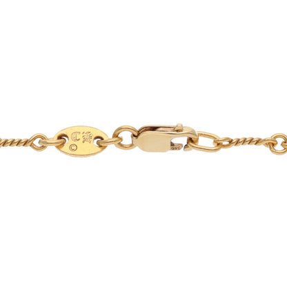 Chrome Hearts 22K Twist Chain Necklace Size 20 Inch Yellow