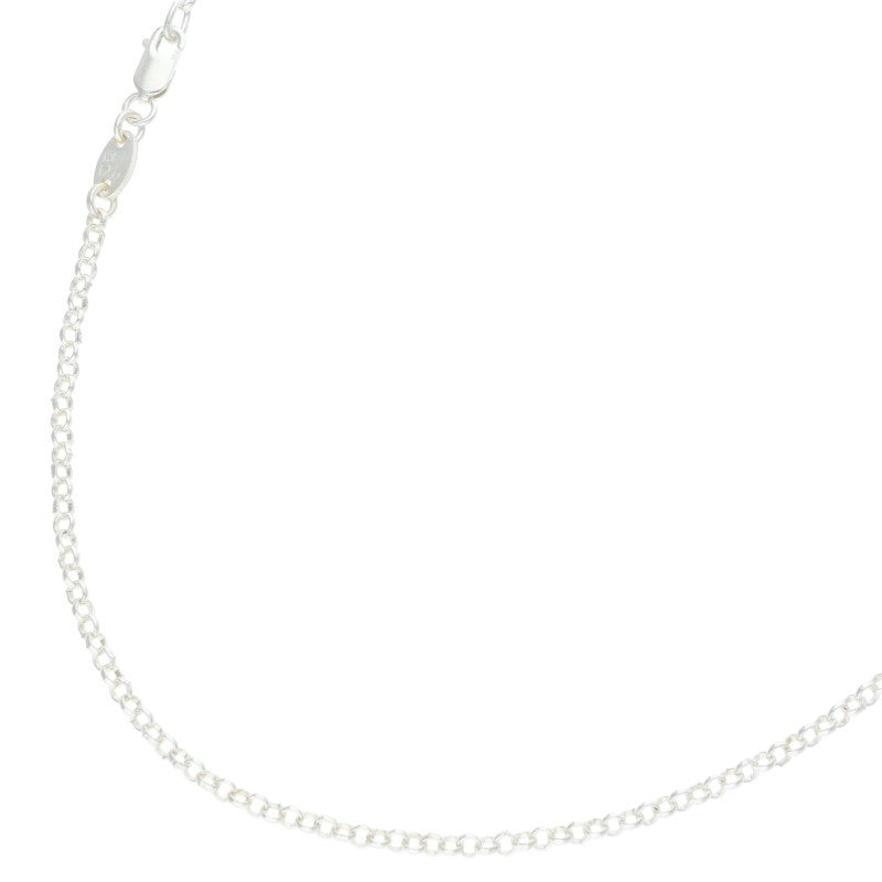 Chrome Hearts Silver Roll Chain Necklace Size 20 Inch