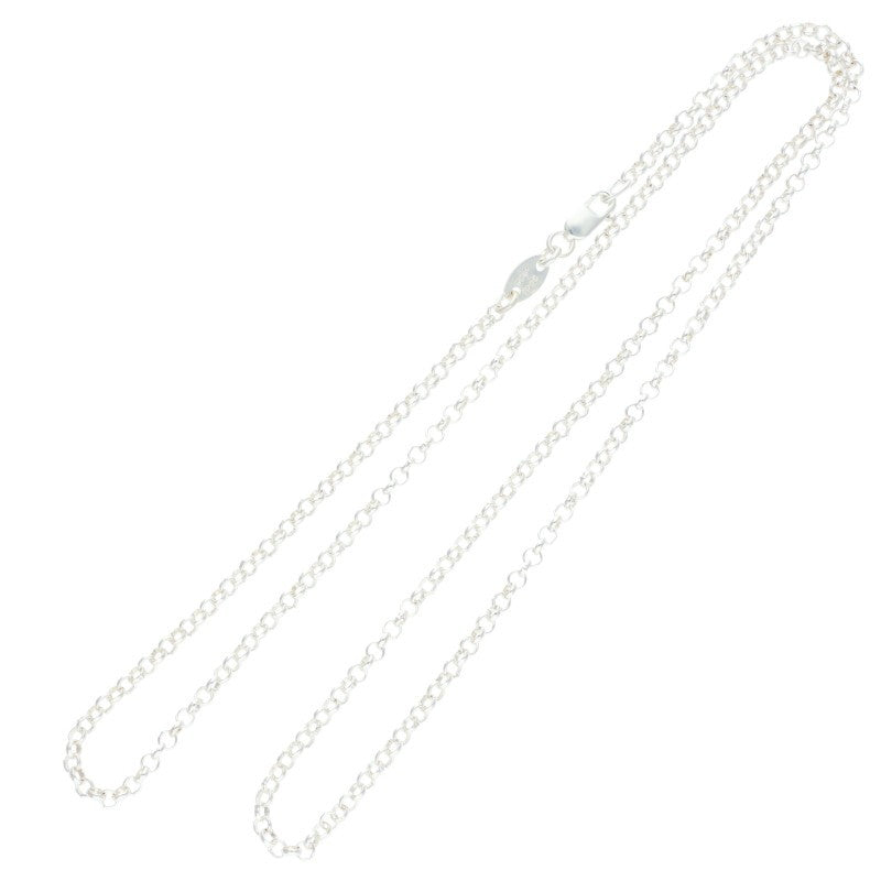 Chrome Hearts Silver Roll Chain Necklace Size 20 Inch