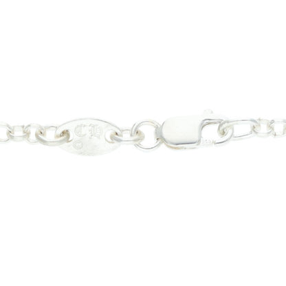 Chrome Hearts Silver Roll Chain Necklace Size 20 Inch