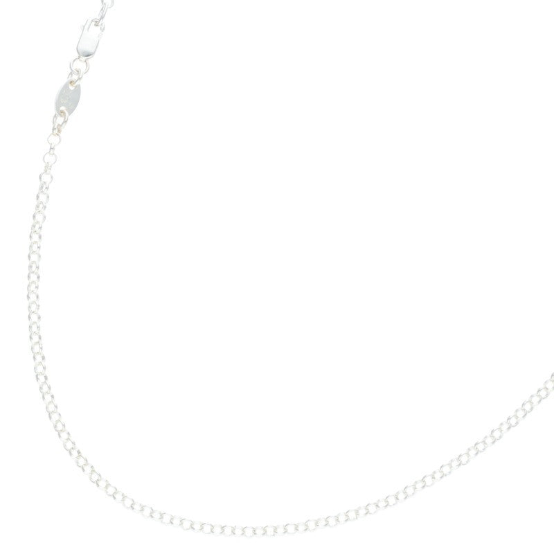 Chrome Hearts Silver Roll Chain Necklace Size 20 Inch