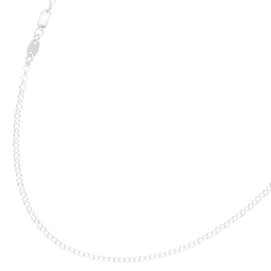 Chrome Hearts Silver Roll Chain Necklace Size 20 Inch