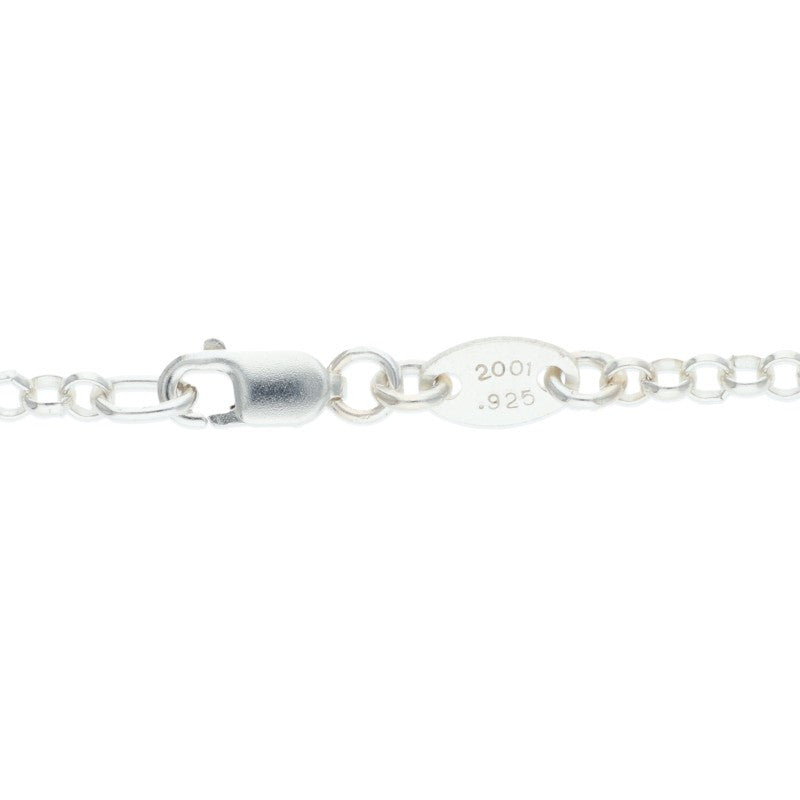 Chrome Hearts Silver Roll Chain Necklace Size 20 Inch