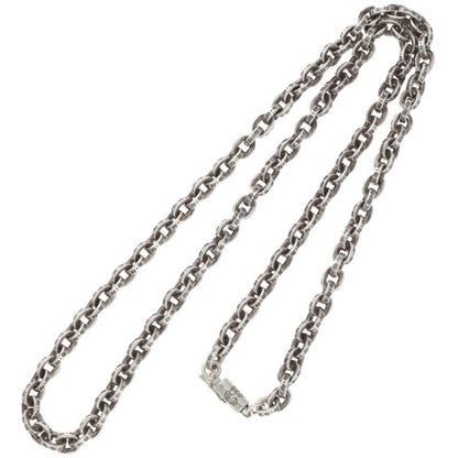 Chrome Hearts Paper Chain Silver Necklace Size 20 Inch