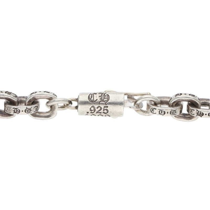 Chrome Hearts Paper Chain Silver Necklace Size 20 Inch