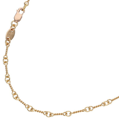 Chrome Hearts 22K Yellow Gold Chain Necklace Size 18 Inch