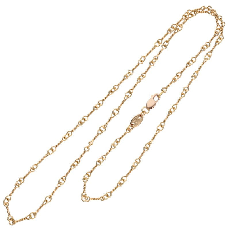 Chrome Hearts 22K Yellow Gold Chain Necklace Size 18 Inch