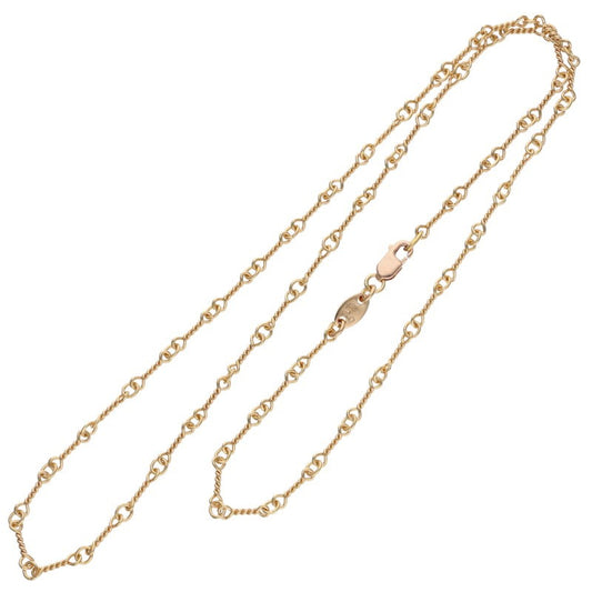Chrome Hearts 22K Yellow Gold Chain Necklace Size 18 Inch
