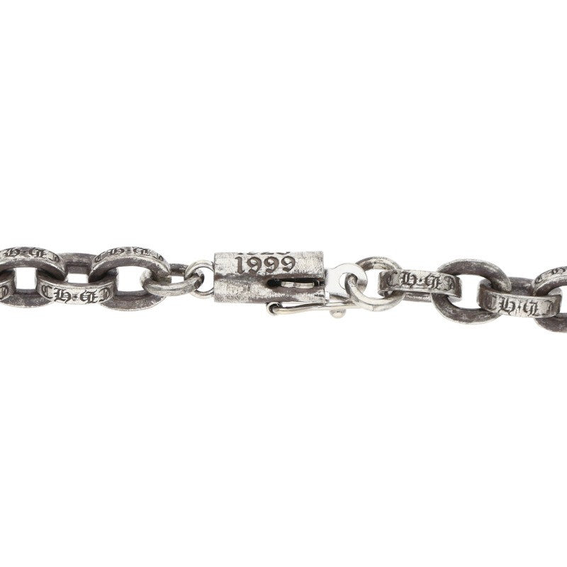 Chrome Hearts 925 Silver Paper Chain Necklace Size 30 Inch