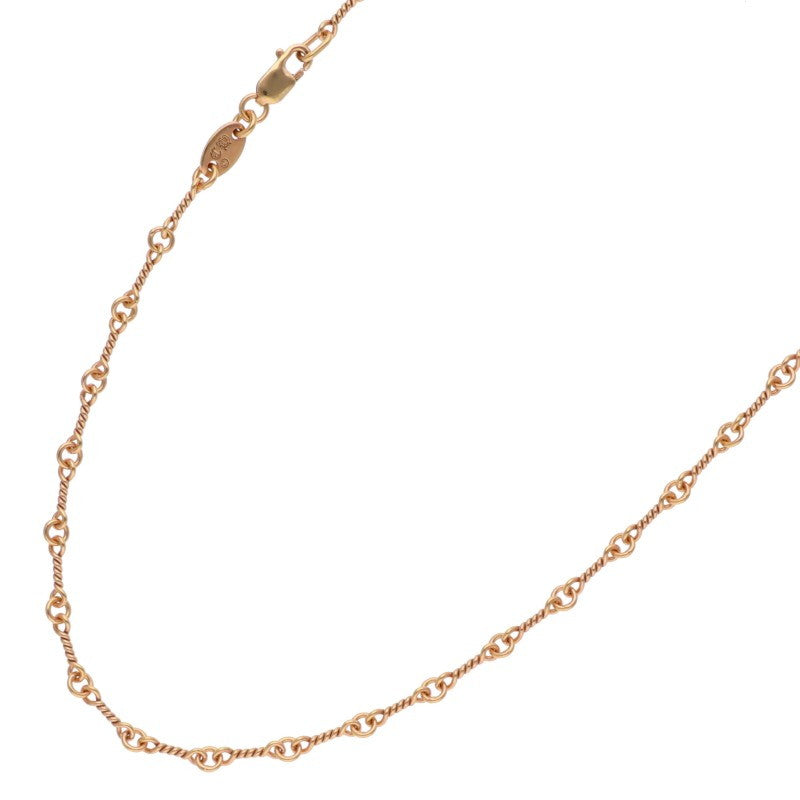 Chrome Hearts 22K Twist Chain Gold Necklace Size 20 Inch