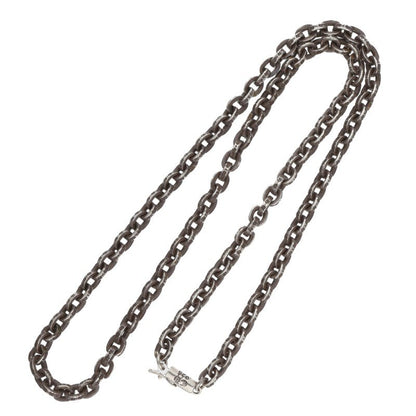 Chrome Hearts Paper Chain Necklace 14K Silver Size 20 Inch