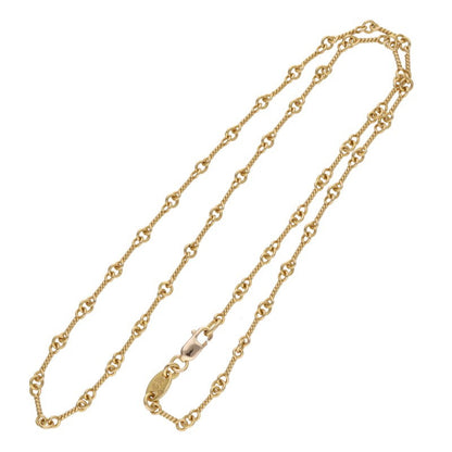 Chrome Hearts 22K Twist Chain Gold Necklace Size 16 Inch