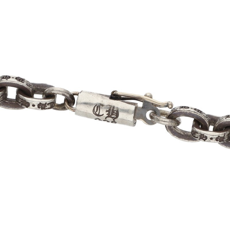 Chrome Hearts Paper Chain Necklace 14K Silver Size 20 Inch