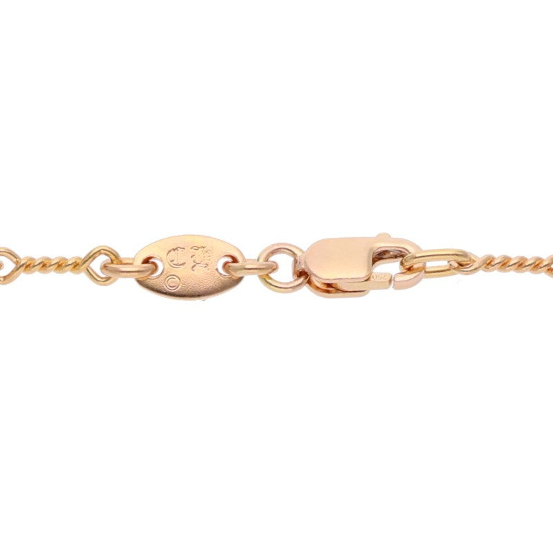 Chrome Hearts 22K Twist Chain Gold Necklace Size 20 Inch