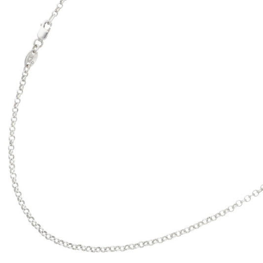 Chrome Hearts R24 Roll Chain Silver Necklace Size 24 Inch