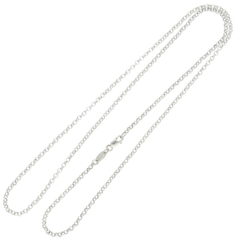 Chrome Hearts R24 Roll Chain Silver Necklace Size 24 Inch