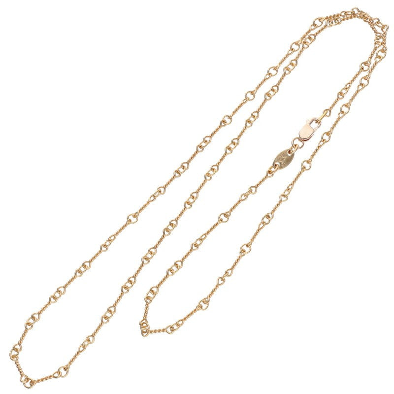 Chrome Hearts 22K Twist Chain Gold Necklace Size 20 Inch