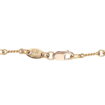 Chrome Hearts 22K Twist Chain Gold Necklace Size 20 Inch