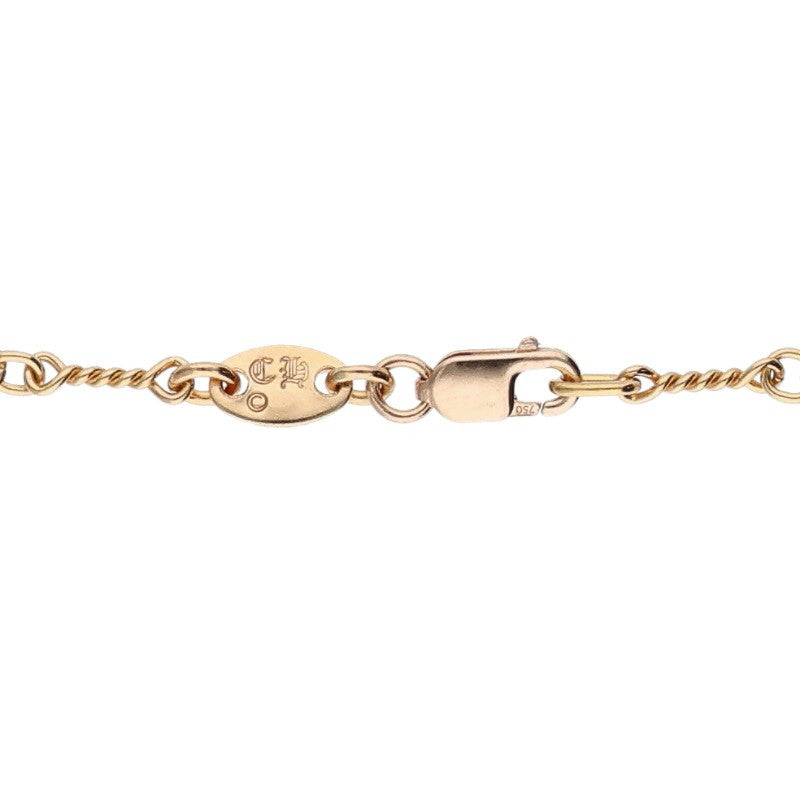 Chrome Hearts 22K Yellow Gold Chain Necklace Size 20 Inch
