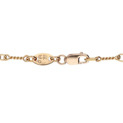 Chrome Hearts 22K Yellow Gold Chain Necklace Size 20 Inch