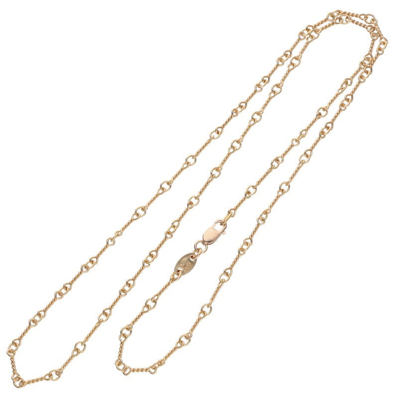 Chrome Hearts 22K Gold Twist Chain Necklace Size 20 Inch