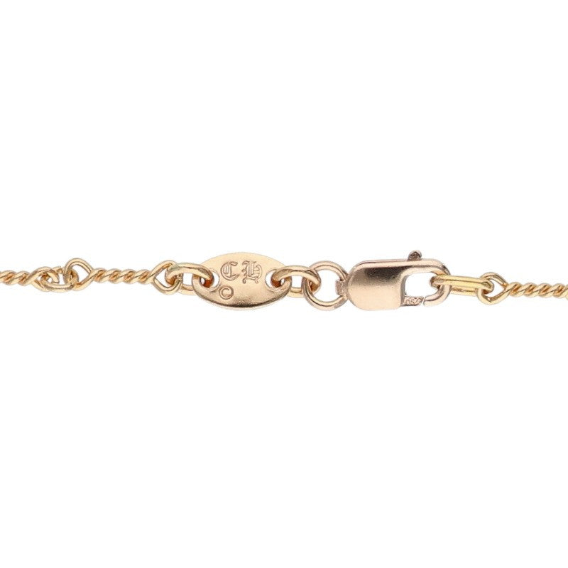 Chrome Hearts 22K Gold Twist Chain Necklace Size 20 Inch