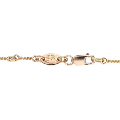 Chrome Hearts 22K Gold Twist Chain Necklace Size 20 Inch