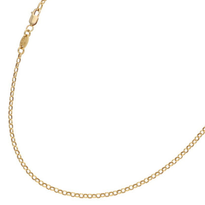 Chrome Hearts R20 Roll Chain Necklace 22K Gold Size 20 Inch