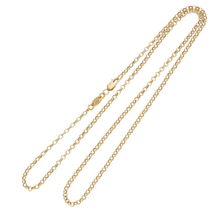 Chrome Hearts R20 Roll Chain Necklace 22K Gold Size 20 Inch
