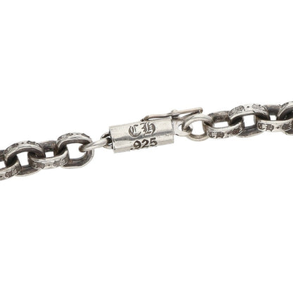 Chrome Hearts 925 Silver Paper Chain Necklace Size 24 Inch