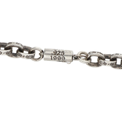 Chrome Hearts 925 Silver Paper Chain Necklace Size 24 Inch