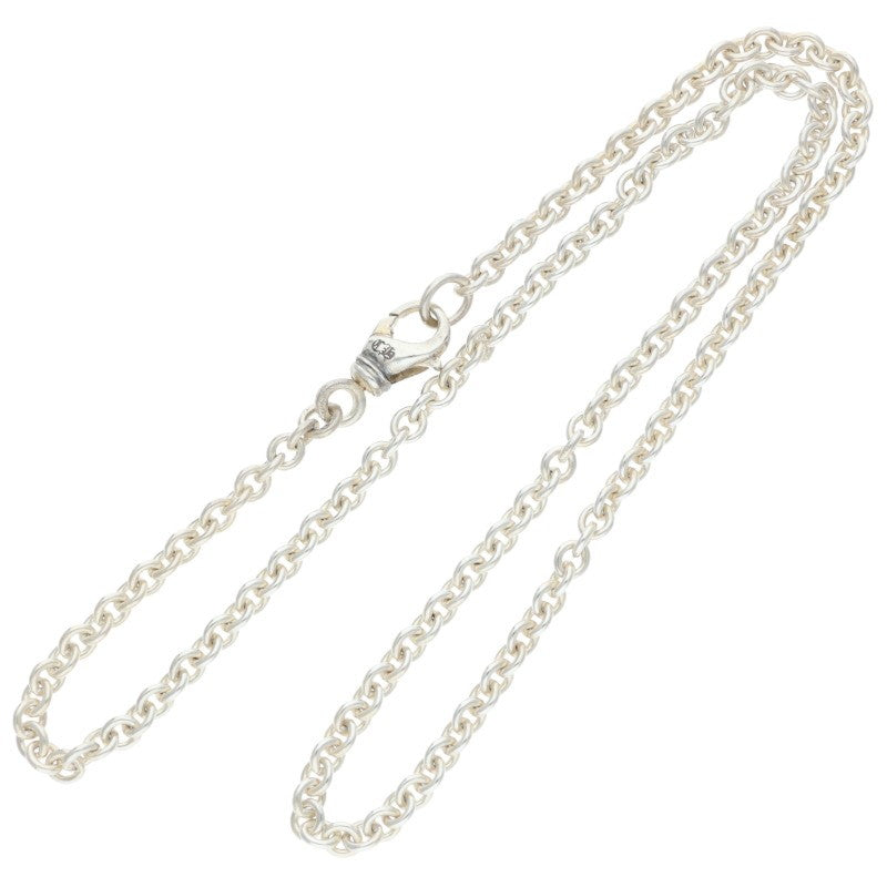 Chrome Hearts Sterling Silver NE Chain Necklace Size 20 Inch