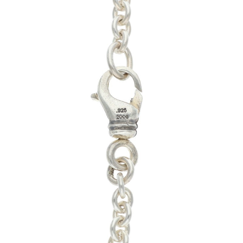 Chrome Hearts Sterling Silver NE Chain Necklace Size 20 Inch