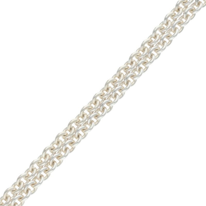 Chrome Hearts Sterling Silver NE Chain Necklace Size 20 Inch