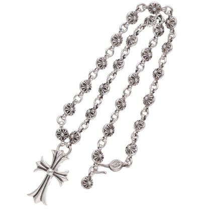 Chrome Hearts Cross Ball Chain Cross Necklace Size 20 Inch