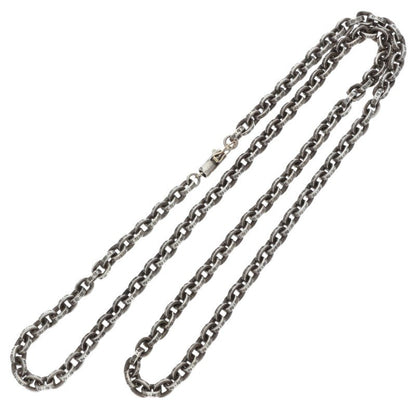 Chrome Hearts 925 Silver Paper Chain Necklace Size 24 Inch