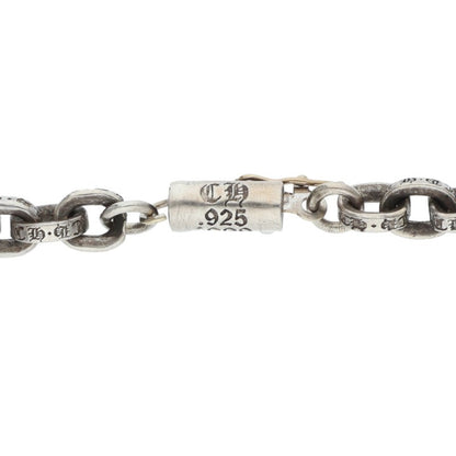 Chrome Hearts 925 Silver Paper Chain Necklace Size 24 Inch