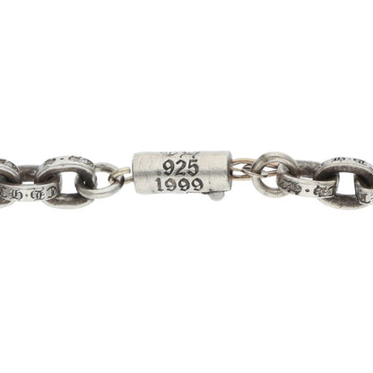 Chrome Hearts 925 Silver Paper Chain Necklace Size 24 Inch